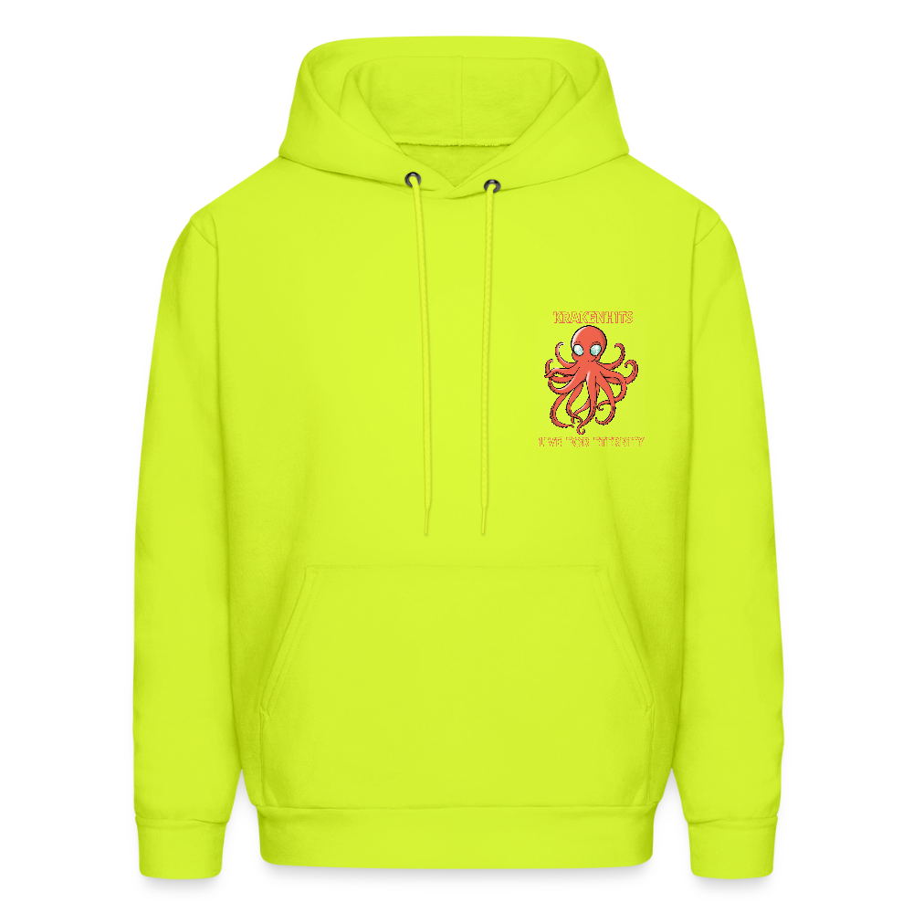 Men's Hoodie - safety green