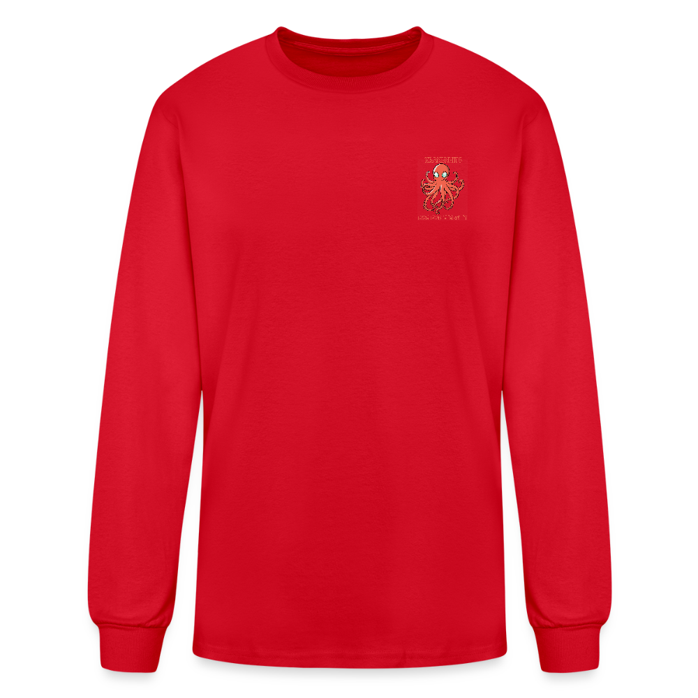 Men's Long Sleeve T-Shirt - red
