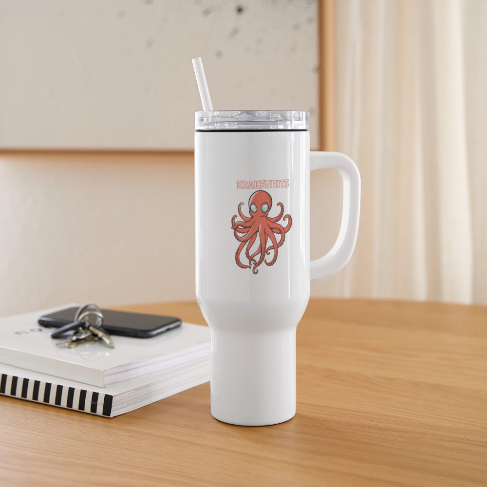 40 oz Travel Tumbler - white