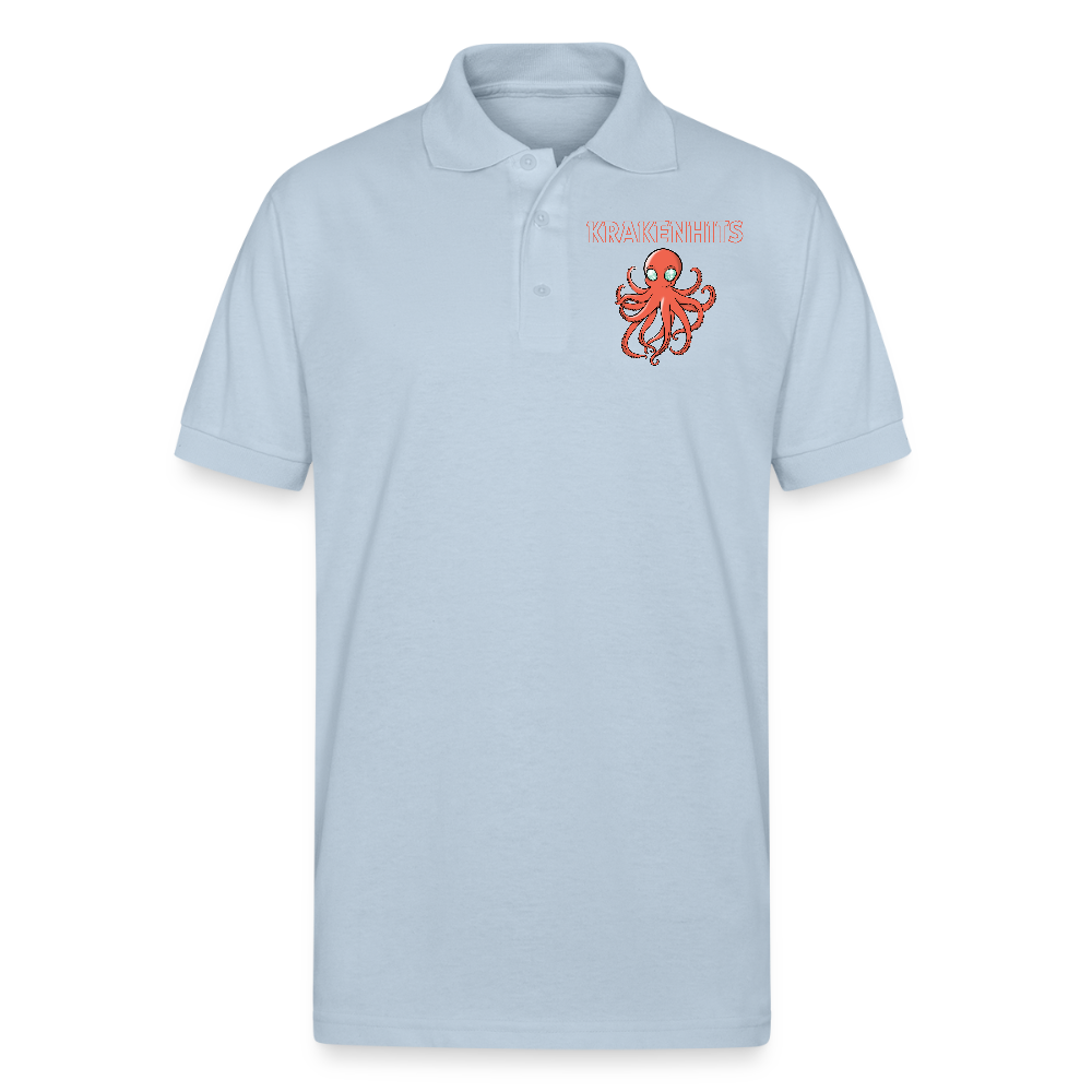 Gildan Unisex 50/50 Jersey Polo - light blue