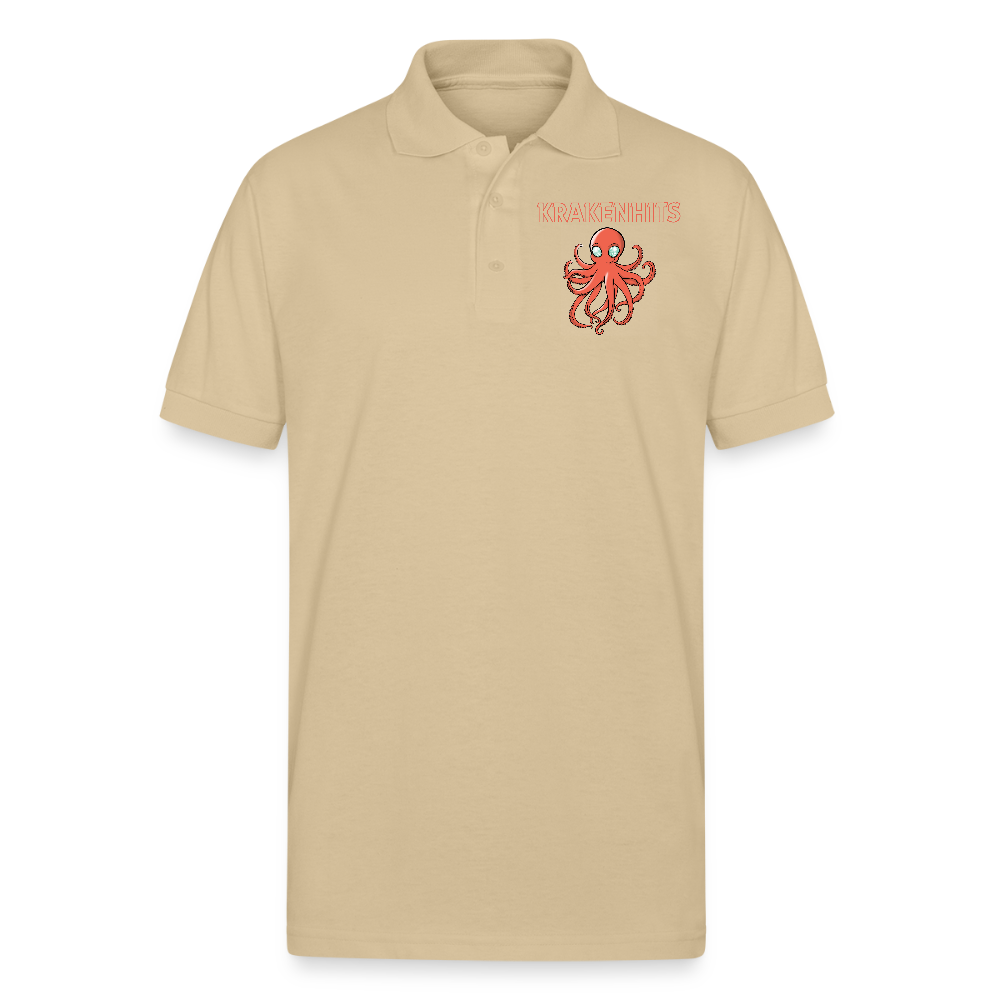 Gildan Unisex 50/50 Jersey Polo - Sand