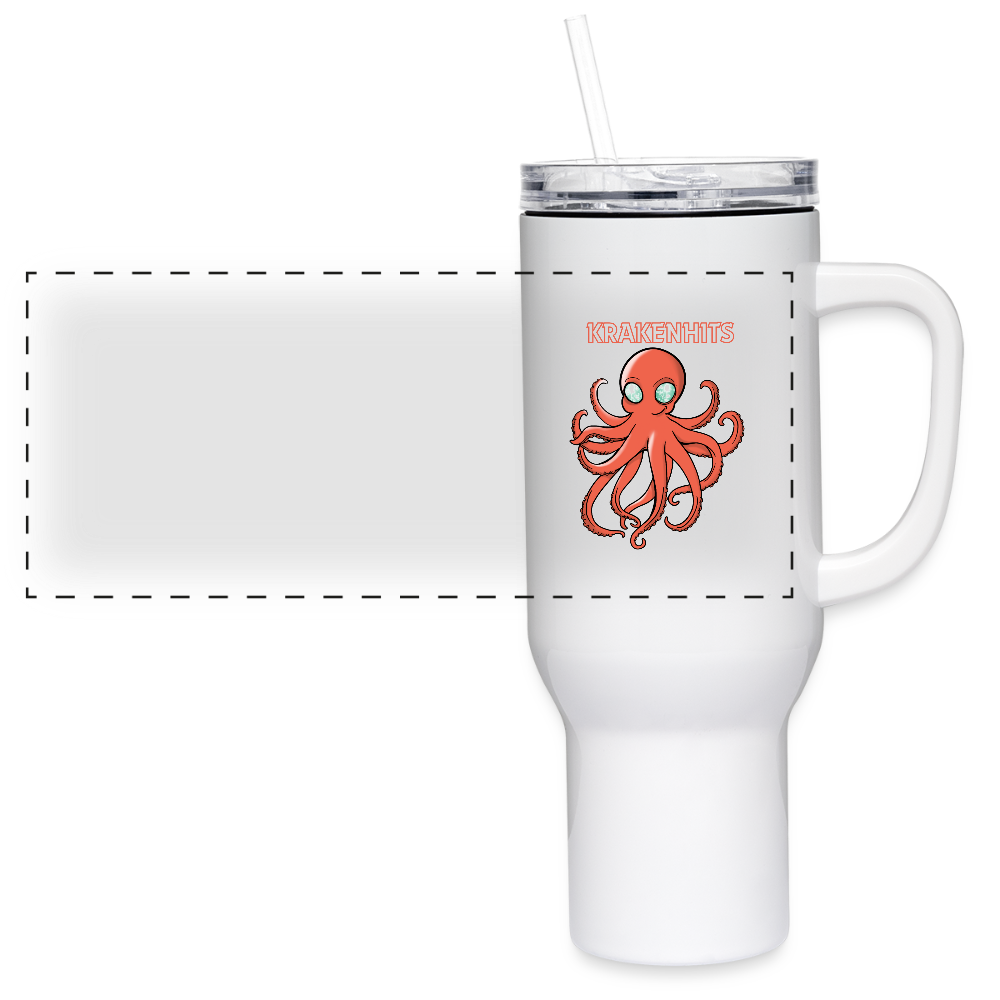 40 oz Travel Tumbler - white