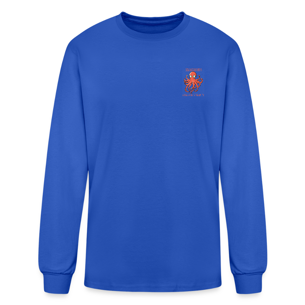 Men's Long Sleeve T-Shirt - royal blue