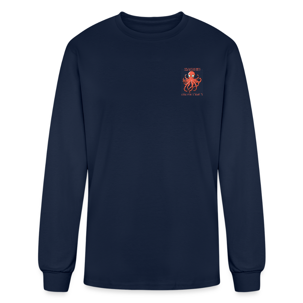 Men's Long Sleeve T-Shirt - navy