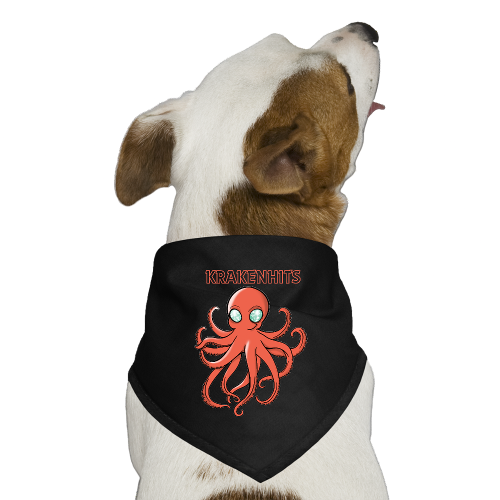 Dog Bandana - black