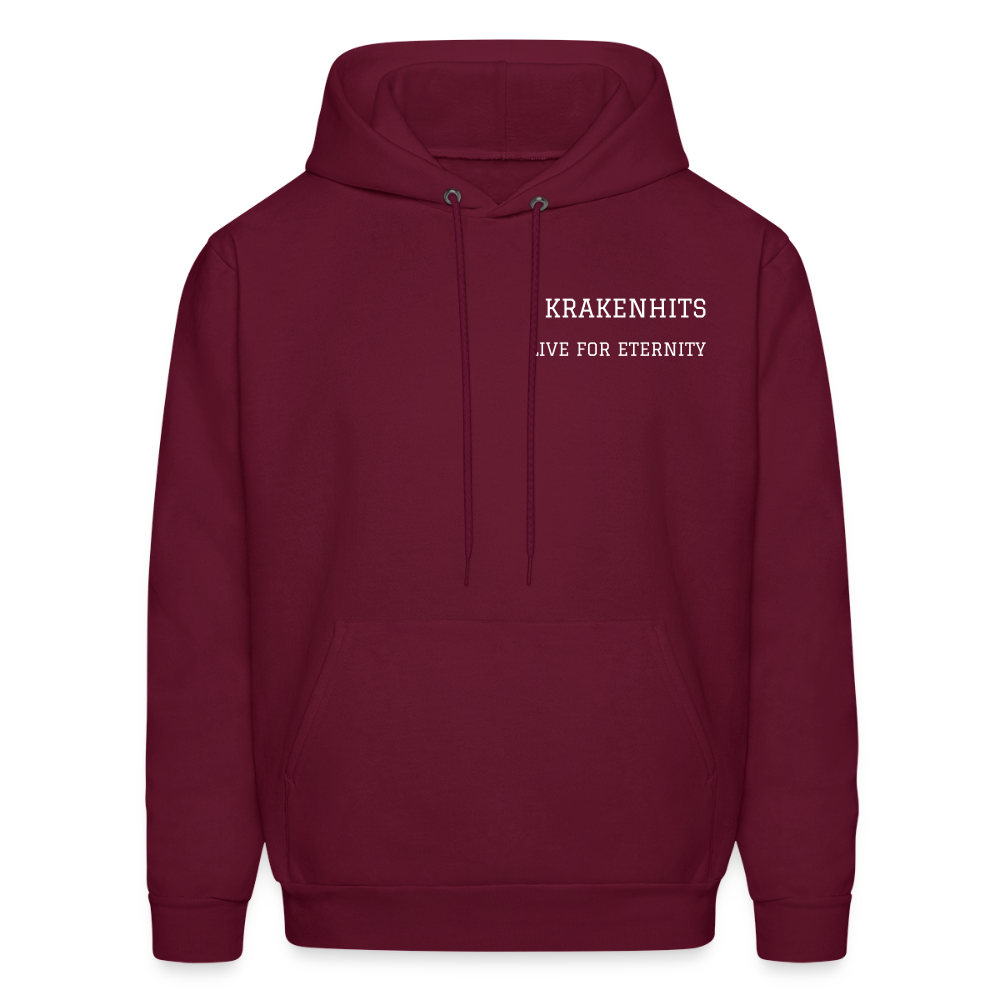 Men's Hoodie - burgundy