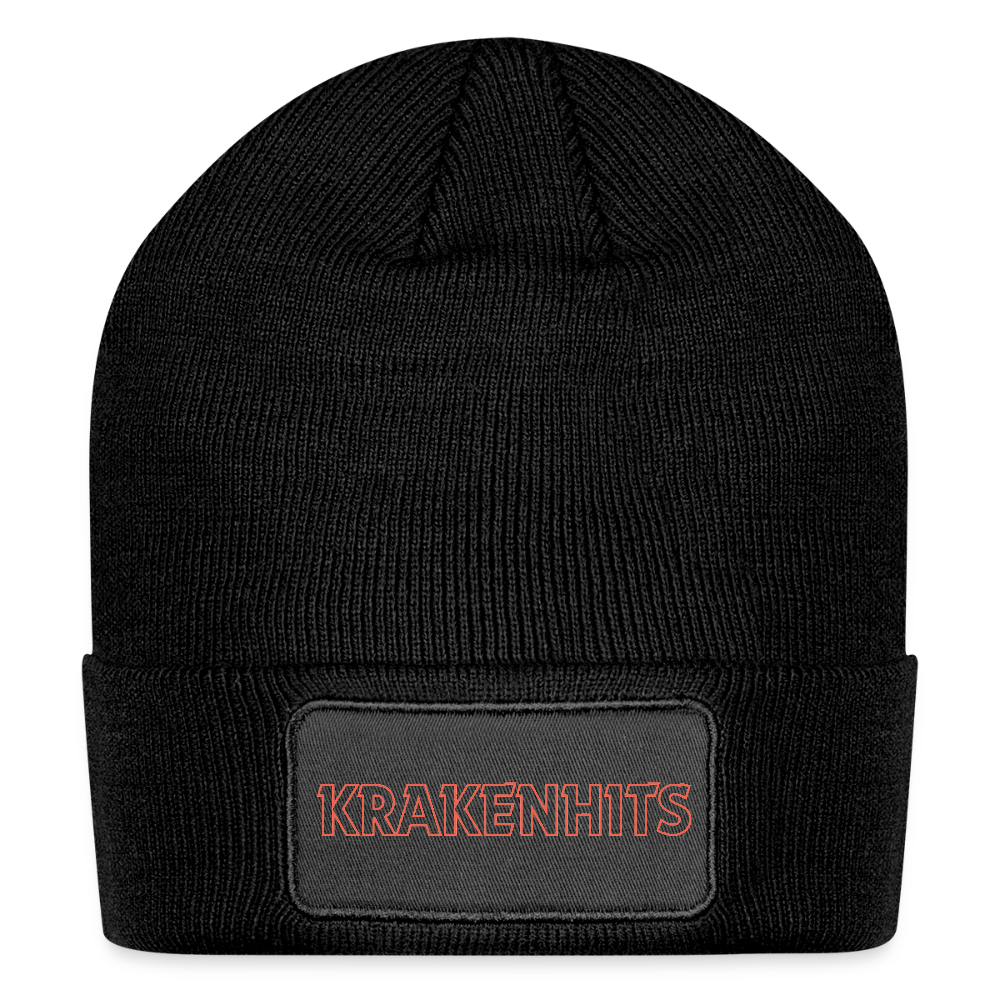 Patch Beanie - black