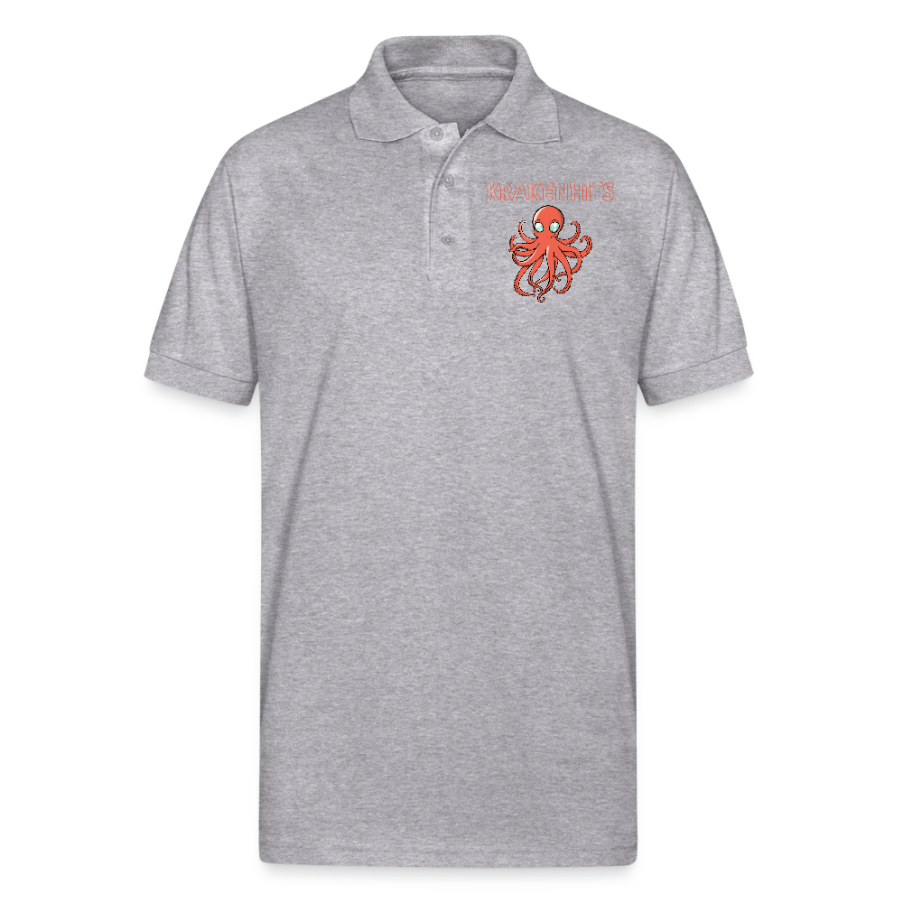 Gildan Unisex 50/50 Jersey Polo - heather gray